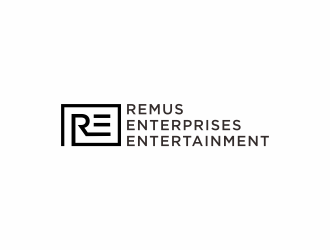 Remus Enterprises Entertainment logo design by checx