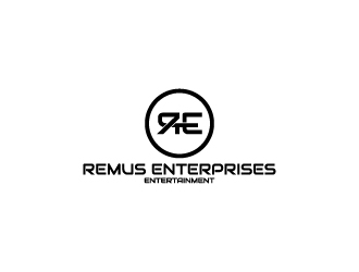 Remus Enterprises Entertainment logo design by wongndeso