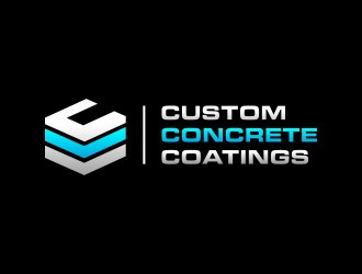 Custom Concrete Coatings  logo design by hidro