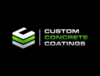 Custom Concrete Coatings  logo design by hidro