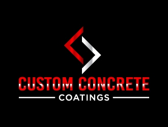 Custom Concrete Coatings  logo design by iamjason