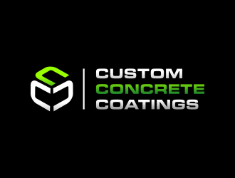 Custom Concrete Coatings  logo design by hidro