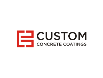 Custom Concrete Coatings  logo design by R-art