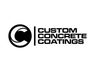 Custom Concrete Coatings  logo design by hopee