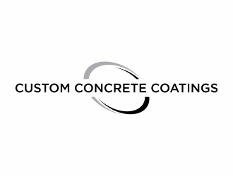 Custom Concrete Coatings  logo design by hopee