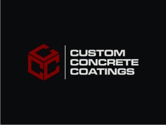 Custom Concrete Coatings  logo design by agil