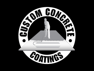 Custom Concrete Coatings  logo design by Cyds
