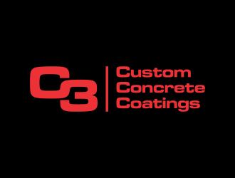 Custom Concrete Coatings  logo design by N3V4
