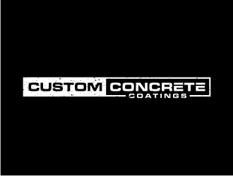 Custom Concrete Coatings  logo design by nurul_rizkon