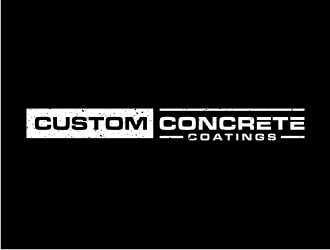 Custom Concrete Coatings  logo design by nurul_rizkon