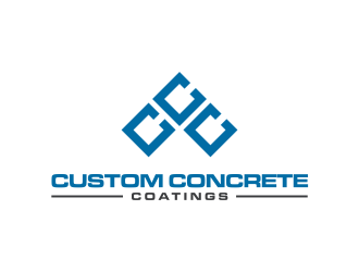 Custom Concrete Coatings  logo design by ammad