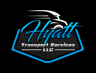 Hyatt Transport Services, LLC logo design by hidro
