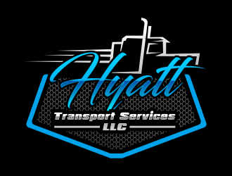 Hyatt Transport Services, LLC logo design by hidro