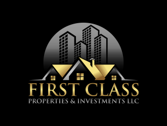First Class Properties & Investments LLC logo design by pakNton