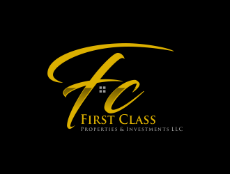 First Class Properties & Investments LLC logo design by kopipanas