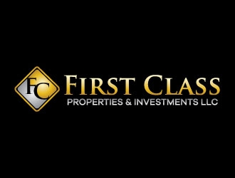 First Class Properties & Investments LLC logo design by KDesigns