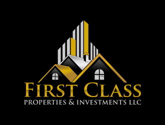 First Class Properties & Investments LLC logo design by Lavina