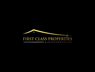 First Class Properties & Investments LLC logo design by mbah_ju