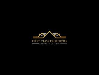First Class Properties & Investments LLC logo design by mbah_ju