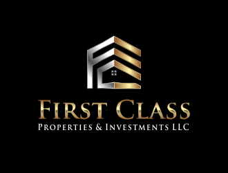 First Class Properties & Investments LLC logo design by kopipanas