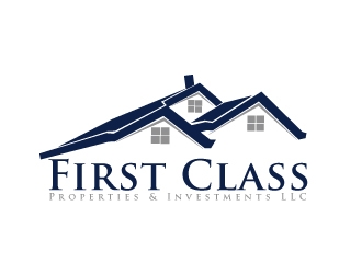 First Class Properties & Investments LLC logo design by AamirKhan