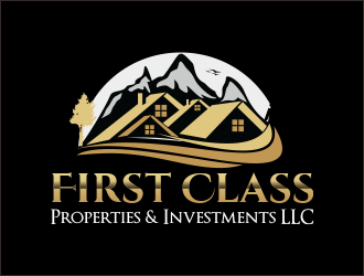 First Class Properties & Investments LLC logo design by Greenlight