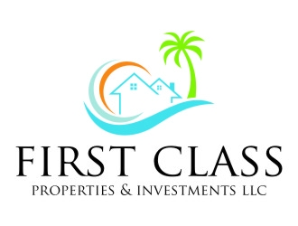 First Class Properties & Investments LLC logo design by jetzu