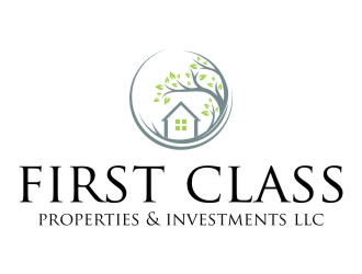 First Class Properties & Investments LLC logo design by jetzu