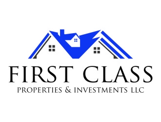 First Class Properties & Investments LLC logo design by jetzu