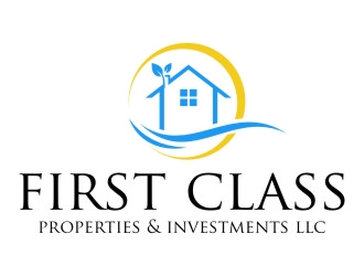 First Class Properties & Investments LLC logo design by jetzu