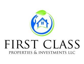 First Class Properties & Investments LLC logo design by jetzu