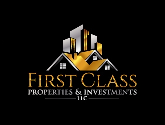 First Class Properties & Investments LLC logo design by jaize