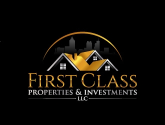 First Class Properties & Investments LLC logo design by jaize