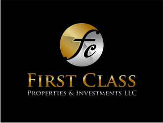 First Class Properties & Investments LLC logo design by Girly