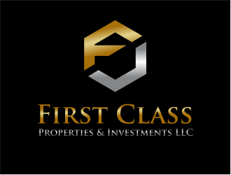 First Class Properties & Investments LLC logo design by Girly