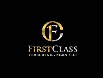 First Class Properties & Investments LLC logo design by usef44