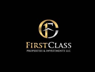 First Class Properties & Investments LLC logo design by usef44