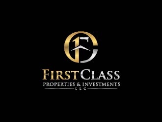 First Class Properties & Investments LLC logo design by usef44