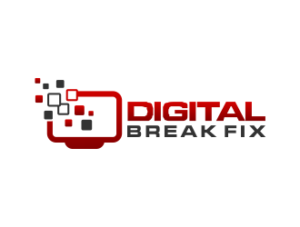 Digital Break Fix logo design by grafisart2