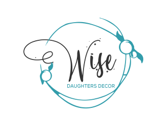 Wise Daughters Decor logo design by kopipanas