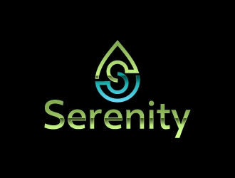 Serenity Water Care logo design by Krafty