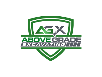 Above Grade Excavating  logo design by grafisart2