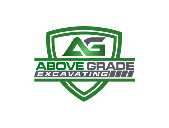 Above Grade Excavating  logo design by grafisart2