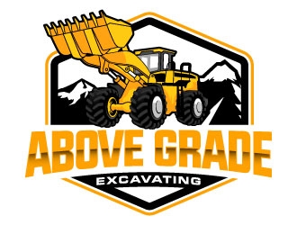 Above Grade Excavating  logo design by daywalker