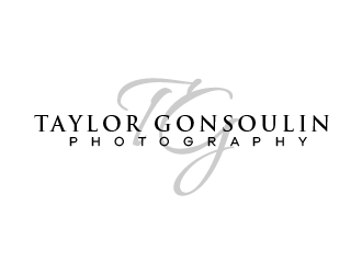 Taylor Gonsoulin Photography logo design by Andrei P