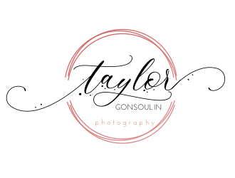 Taylor Gonsoulin Photography logo design by Rossee