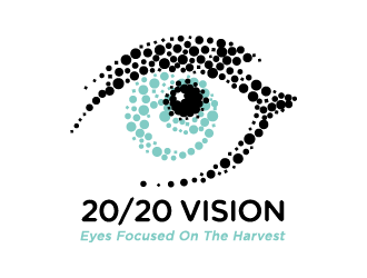 20/20 VISION logo design by hwkomp