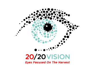 20/20 VISION logo design by hwkomp