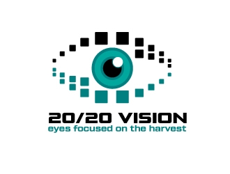 20/20 VISION logo design by Erasedink