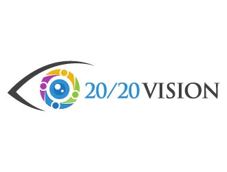20/20 VISION logo design by J0s3Ph